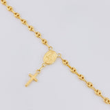 Pulso GC Denario Virgen Milagrosa 2.4g / 18.7cm / 3.3mm Oro Amarillo 18K