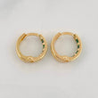 Candongas Carril 1.6g / 1cm Oro Amarillo 18K