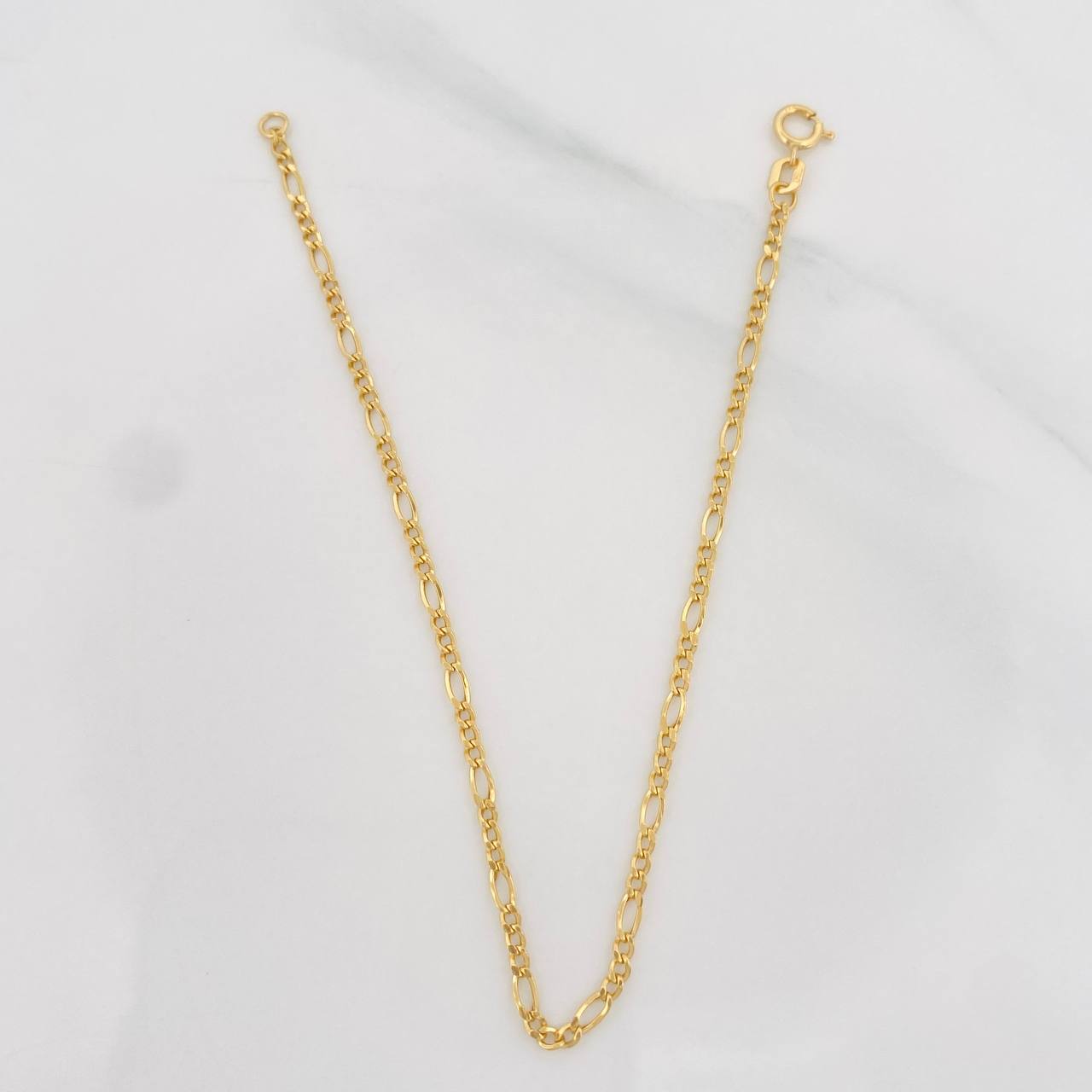 Pulso Figaro 0.75g / 18cm / 1.91mm Oro Amarillo 18K