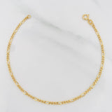 Pulso Figaro 0.75g / 18cm / 1.91mm Oro Amarillo 18K