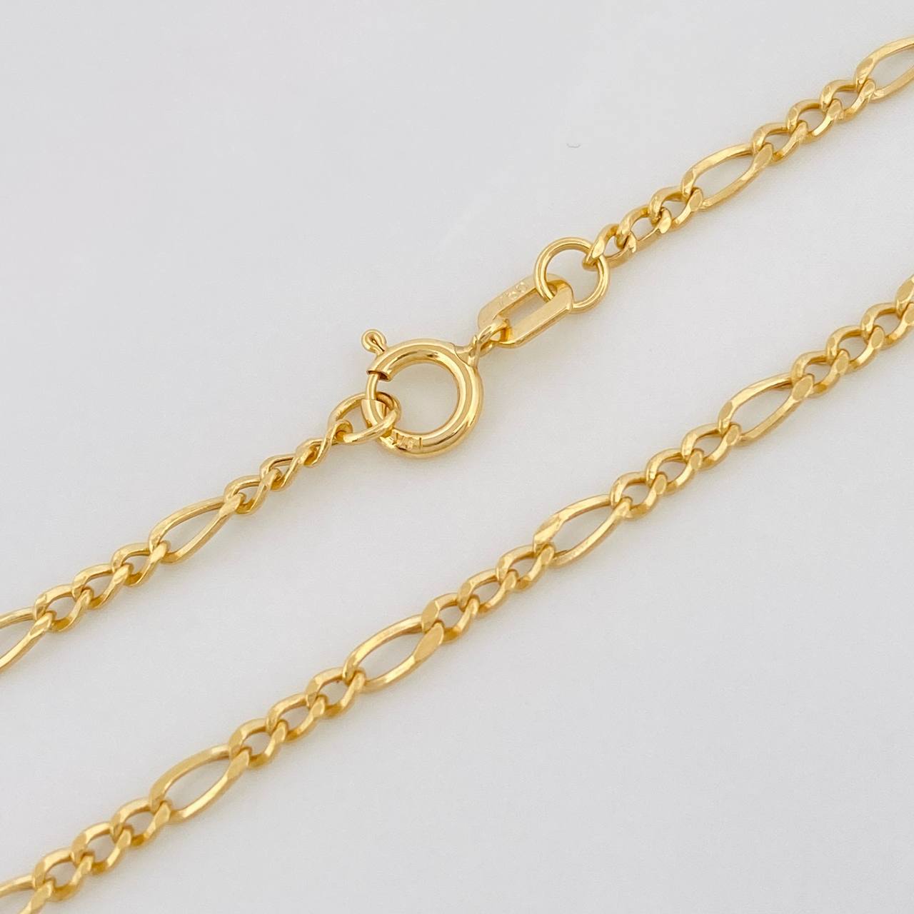 Pulso Figaro 0.75g / 18cm / 1.91mm Oro Amarillo 18K