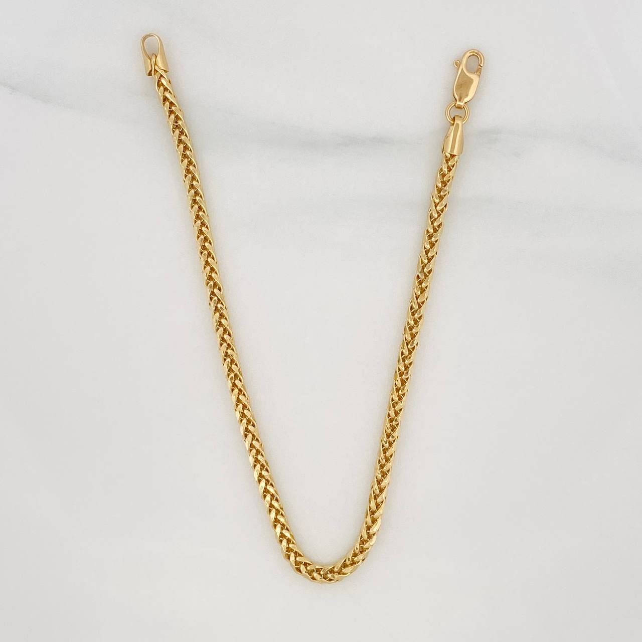 Pulso Franco 3.2g / 19cm / 2.62mm Oro Amarillo 18K