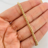 Pulso Franco 3.2g / 19cm / 2.62mm Oro Amarillo 18K