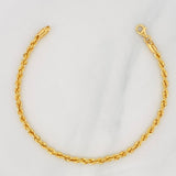 Pulso Lazo 2.8g / 19.1cm / 3.12mm Oro Amarillo 18K