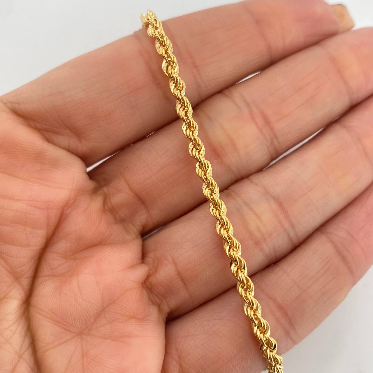 Pulso Lazo 2.8g / 19.1cm / 3.12mm Oro Amarillo 18K