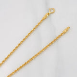Pulso Lazo 0.8g / 17.9cm / 1.7mm Oro Amarillo 18K