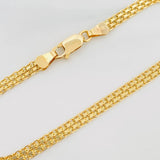 Pulso Chino 4.9 g / 19.2 cm / 3.7 mm Oro Amarillo 18K