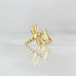Dije Libelula 0.55gr / 1.7cm / Texturizada Oro Amarillo 18K