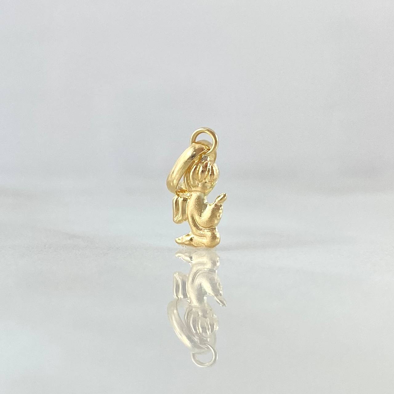 Dije Angel 0.25gr / 1.5cm / Liso Oro Amarillo 18K ©