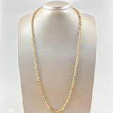 Cadena Espirales Huecas 25.4gr / 70cm / Oro Amarillo 18K ©