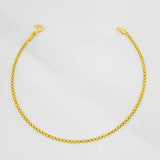 Pulso Chino 1.85g / 19cm / 1.84mm Oro Amarillo 18K