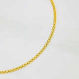 Pulso Chino 1.85g / 19cm / 1.84mm Oro Amarillo 18K