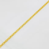 Pulso Chino 1.85g / 19cm / 1.84mm Oro Amarillo 18K