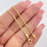Pulso Chino 1.85g / 19cm / 1.84mm Oro Amarillo 18K