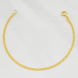 Pulso Chino 1.9g / 18cm / 2.2mm Oro Amarillo 18K