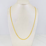 Cadena China 3.55g / 60cm / 2.42mm Oro Amarillo 18K
