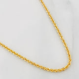 Cadena Lazo 3.75g / 60cm / 1.95mm Oro Amarillo 18K