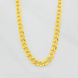 Cadena Cubana 9.85g / 60cm / 4.24mm Oro Amarillo 18K