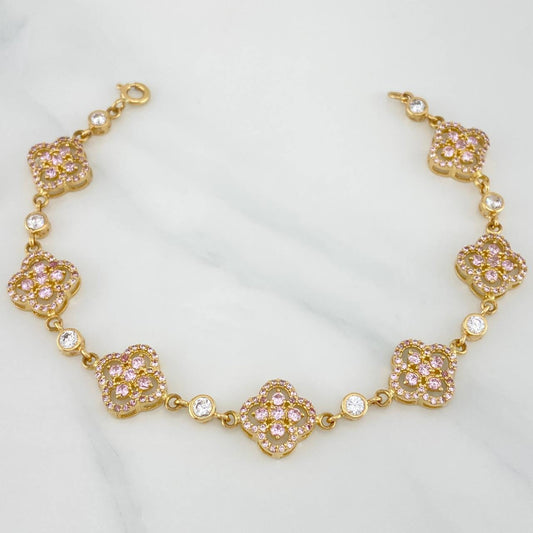 Pulso Trebol 13.15 g / 18.6 cm / 11.5 mm Oro Amarillo 18K