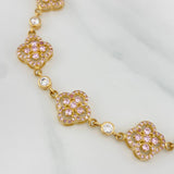 Pulso Trebol 13.15 g / 18.6 cm / 11.5 mm Oro Amarillo 18K