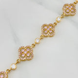 Pulso Trebol 13.15 g / 18.6 cm / 11.5 mm Oro Amarillo 18K