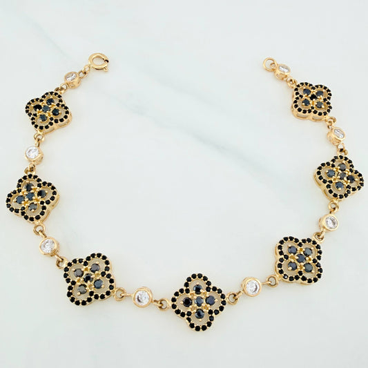 Pulso Trebol 12.35 g / 18.8 cm / 11.5 mm Oro Amarillo 18K