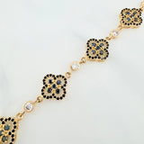 Pulso Trebol 12.35 g / 18.8 cm / 11.5 mm Oro Amarillo 18K