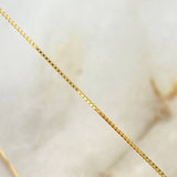 (revision)Cadena Veneciana 1.3gr / 45cm / 0.7mm Oro Amarillo +3