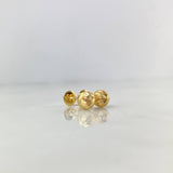 Topos Bola 6mm 0.85gr / Diamantada Oro Amarillo *