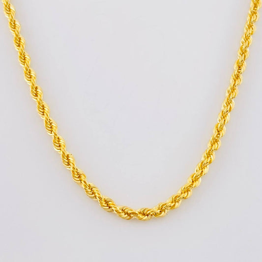 Cadena Lazo 2.8g / 50cm / 2.1mm Oro Amarillo 18K