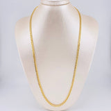 Cadena Cubana 6g / 50cm / 4.1mm Oro Amarillo 18K