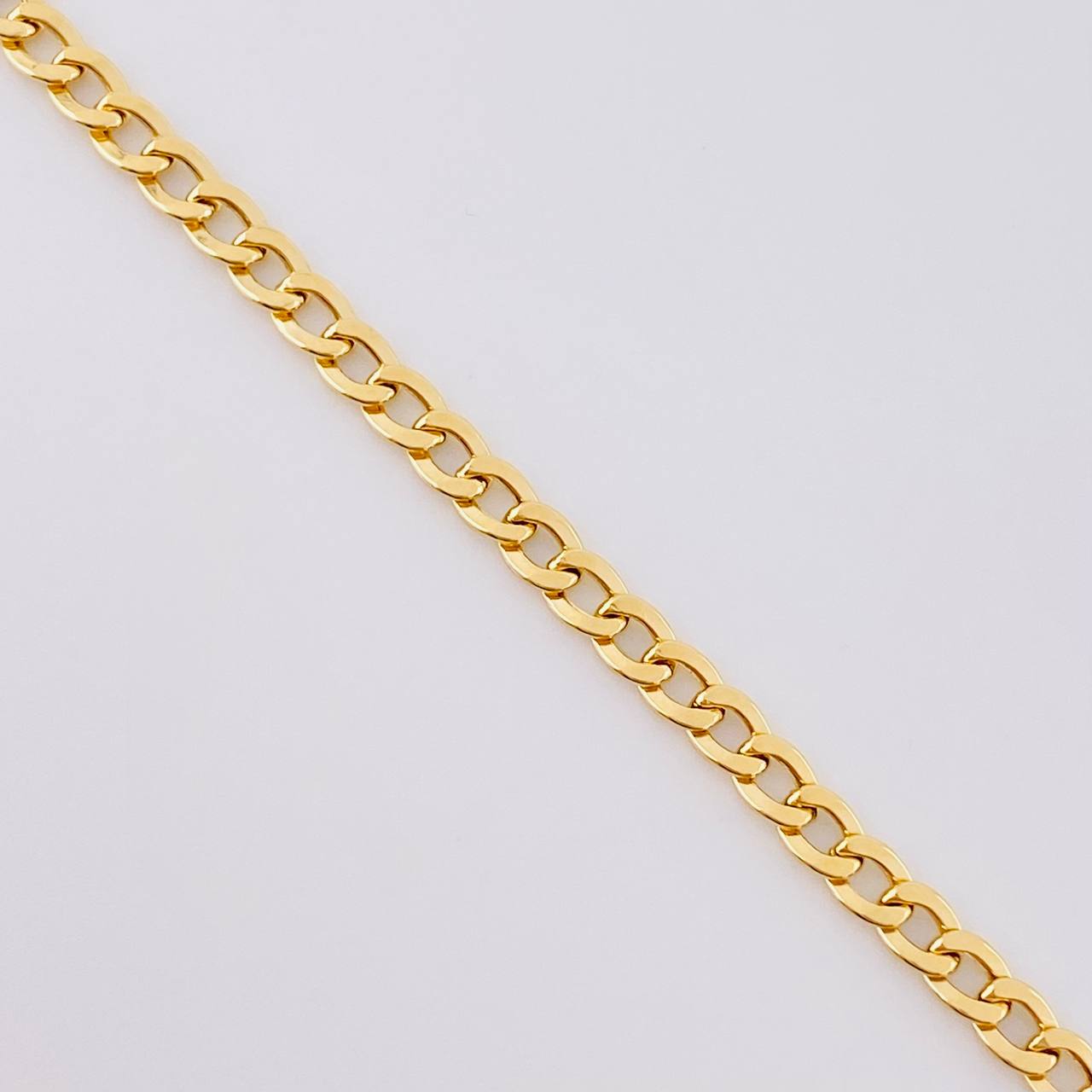 Pulso Cubano 1.6g / 19.2cm / 3.1mm Oro Amarillo 18K