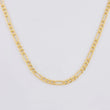Cadena Figaro 3.65g / 60cm / 3.1mm Oro Amarillo 18K