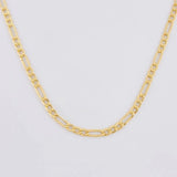Cadena Figaro 5.9g / 60cm / 3.35mm Oro Amarillo 18K