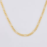 Cadena Figaro 2.1g / 60cm / 2.2mm Oro Amarillo 18K