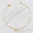 Pulso Modulable Aro Seguido Tupido 1.6g / 17cm - 19.8cm / 1mm Oro Amarillo 18K