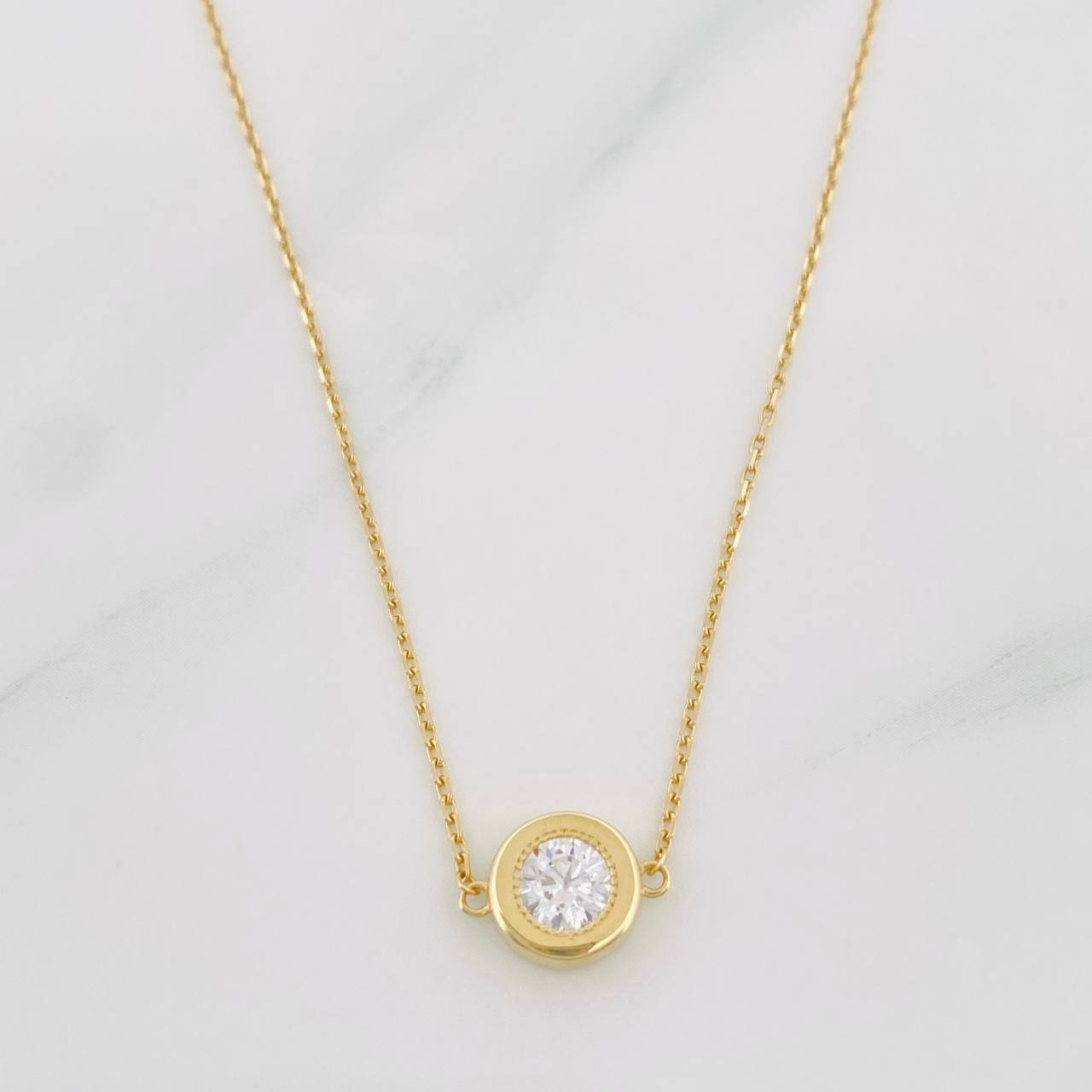 Pulso Modulable Aro Seguido Halo 2g / 17cm - 20cm / 1mm Oro Amarillo 18K