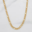 Cadena Figaro 3.75g / 65cm / 1.2mm Oro Amarillo 18K