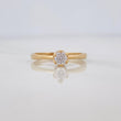Anillo Solitario 1.45g / T7 Oro Amarillo 18K