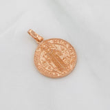 Dije San Benito 1.55g / 2cm Oro Rosa 18K
