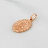 Dije San Benito 1.55g / 2cm Oro Rosa 18K