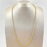 Cadena Lazo 3.65gr / 60cm / +3 Oro 18K