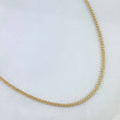 Cadena Cubana 1.35gr / 50cm / 1.5mm Oro Amarillo +1 *
