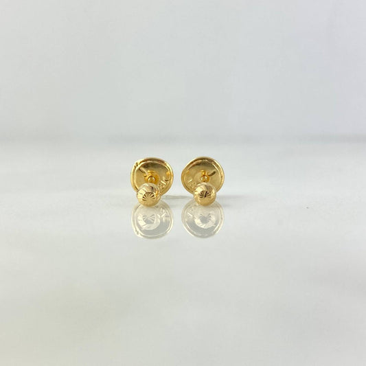 Topos Bola Diamantados 0.45gr / 3mm Oro Amarillo 18K