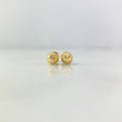 Topos Bola Diamantados 0.8gr / 6mm Oro Amarillo 18K ©