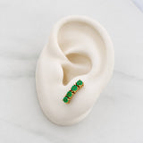 Topos Circulos Esmeraldas 64pts 2.05g / 2mm Oro Amarillo 18K