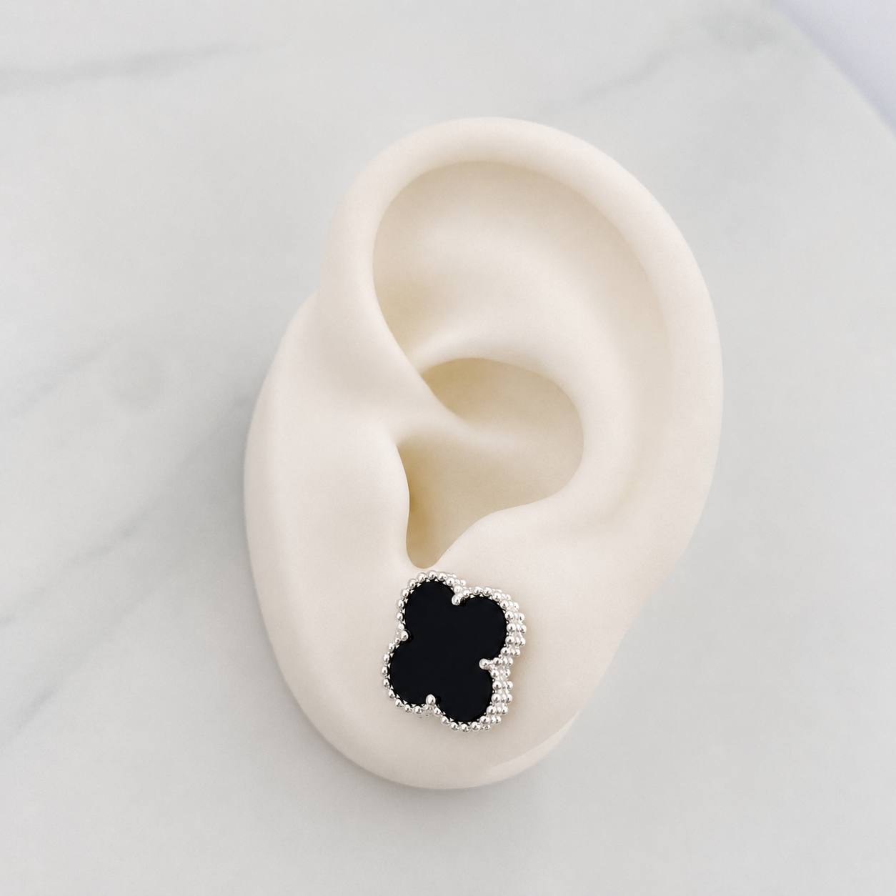 Topos Trebol 3.1g / 11.9mm Plata 925