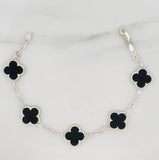 Pulso Trebol 8.35g / 20cm / 2.7mm Plata 925