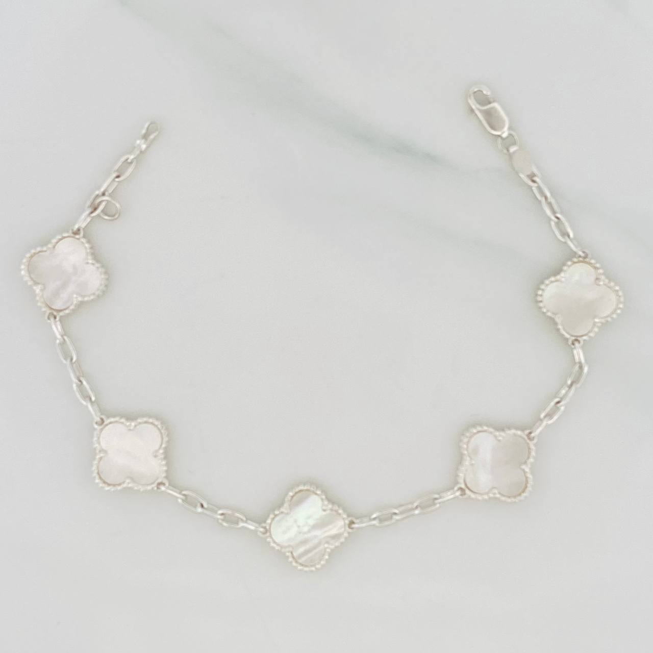Pulso Trebol 8.45g / 20cm / 2.7mm Plata 925