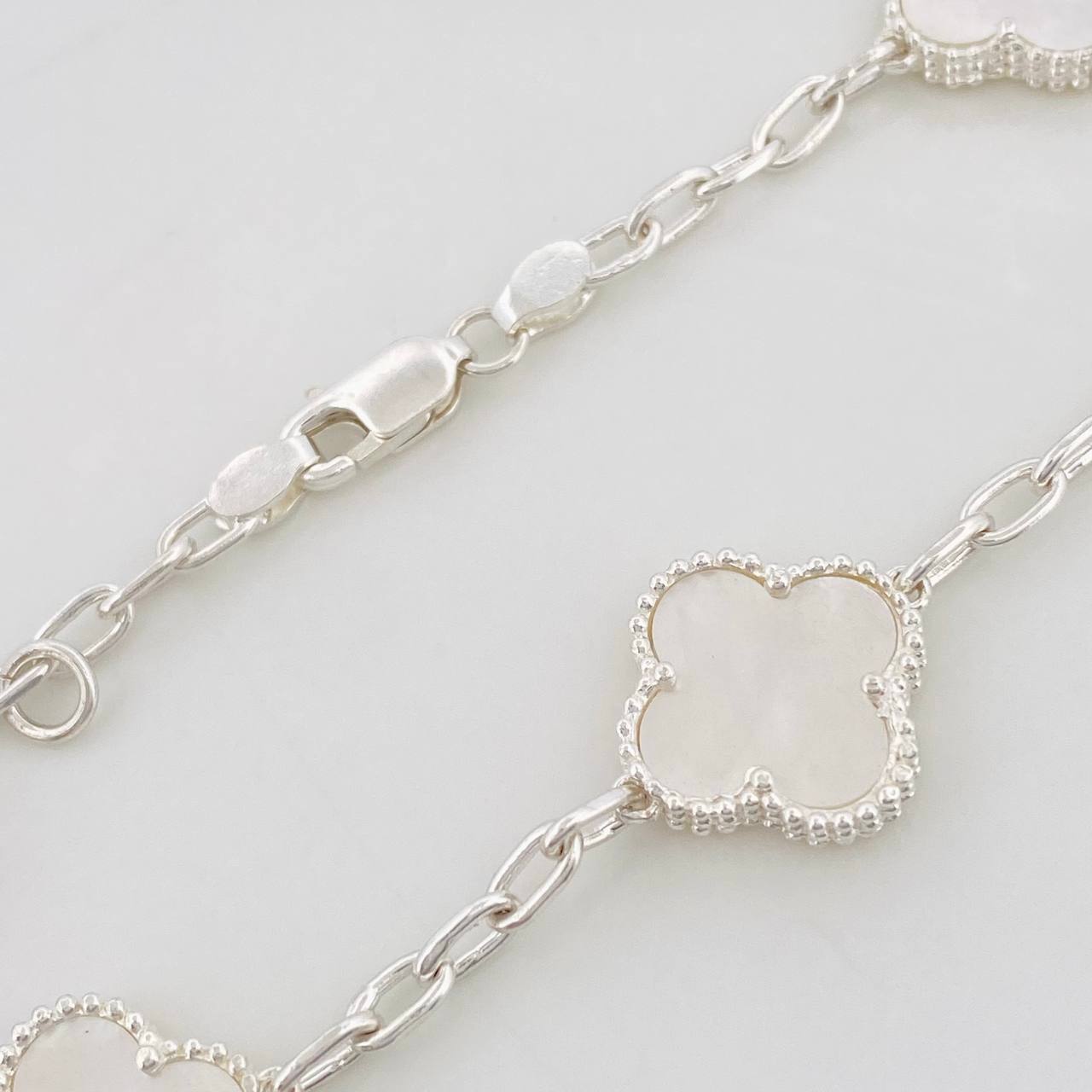 Pulso Trebol 8.55g / 20.5cm / 2.9mm Plata 925